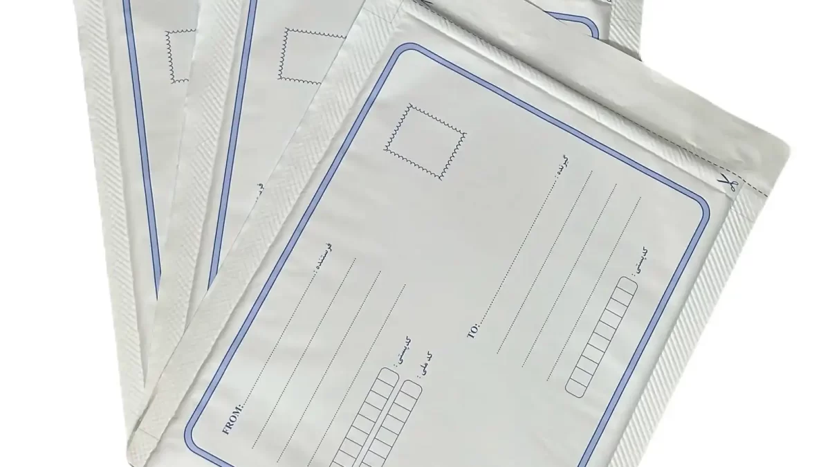 لیست قیمت جدید پاکت حبابدار سال ۱۴۰۴